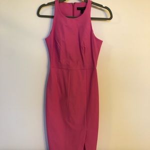 Banana Republic pink sleeveless sheath dress